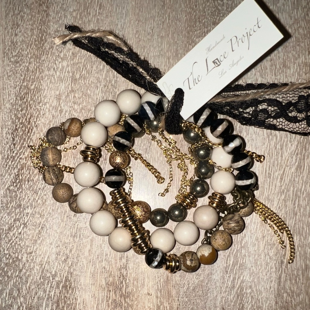 The Lace Project Bracelets